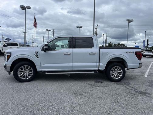 Space White Metallic 2025 Ford F-150 Lariat