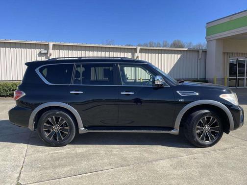 Super Black 2017 Nissan Armada Platinum