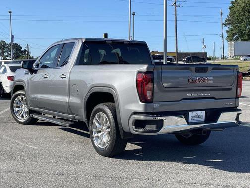Satin Steel Metallic 2021 GMC Sierra 1500 SLE