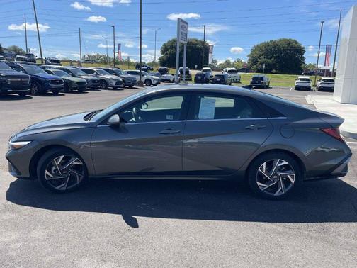 Amazon Gray 2024 Hyundai ELANTRA HEV Limited