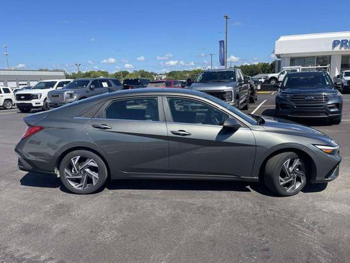 Amazon Gray 2024 Hyundai ELANTRA HEV Limited