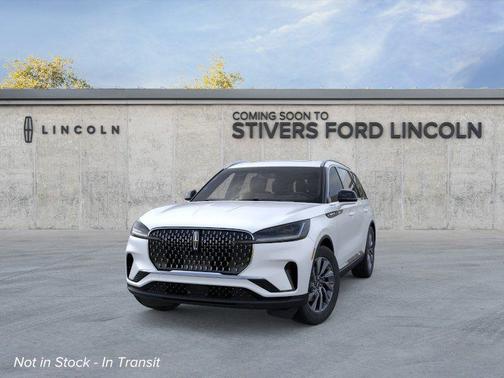 Pristine White Metallic Tri-Coat 2026 Lincoln Aviator Premiere