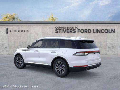 Pristine White Metallic Tri-Coat 2026 Lincoln Aviator Premiere