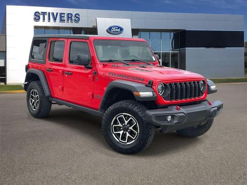 Firecracker Red Clearcoat 2024 Jeep Wrangler Rubicon