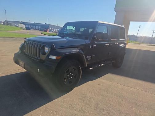 Granite Crystal Metallic Clearcoat 2018 Jeep Wrangler Unlimited Sport