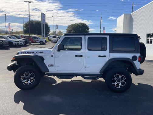 Bright White Clearcoat 2020 Jeep Wrangler Unlimited Rubicon