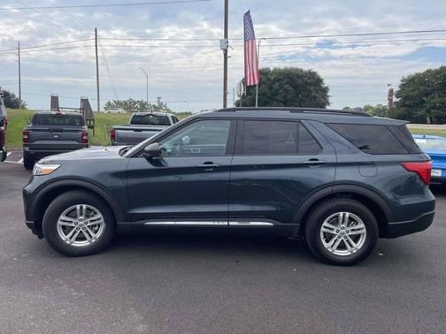 Stone Blue Metallic 2022 Ford Explorer XLT