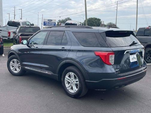 Stone Blue Metallic 2022 Ford Explorer XLT