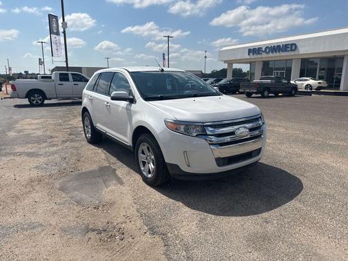 White Platinum Clearcoat Metallic 2013 Ford Edge SEL