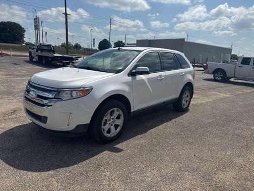 White Platinum Clearcoat Metallic 2013 Ford Edge SEL