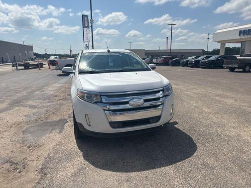 White Platinum Clearcoat Metallic 2013 Ford Edge SEL