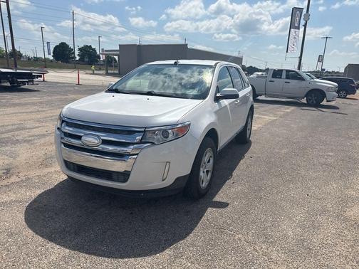 White Platinum Clearcoat Metallic 2013 Ford Edge SEL