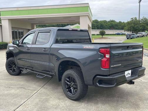 Shadow Gray Metallic 2021 Chevrolet Silverado 1500 Custom Trail Boss