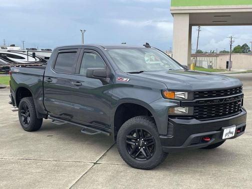 Shadow Gray Metallic 2021 Chevrolet Silverado 1500 Custom Trail Boss