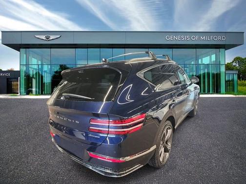 Capri Blue 2025 Genesis GV80 3.5T PRESTIGE