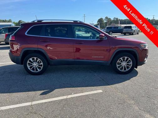 Velvet Red Pearlcoat 2019 Jeep Cherokee Latitude Plus