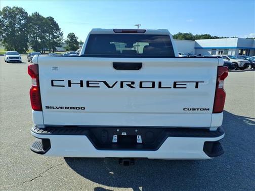 Summit White 2025 Chevrolet Silverado 1500 Custom