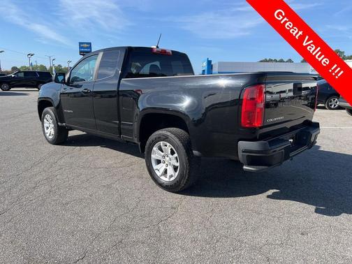 Black 2021 Chevrolet Colorado LT