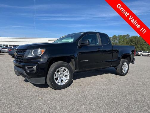 Black 2021 Chevrolet Colorado LT