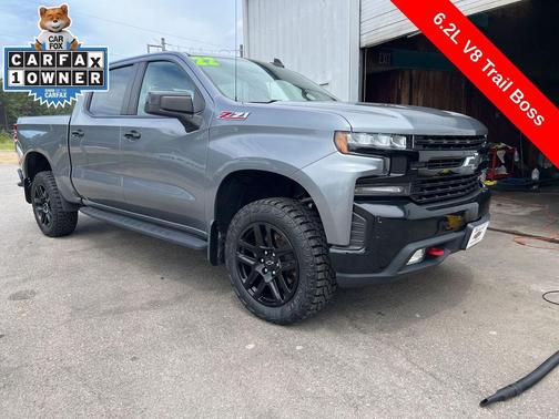 Satin Steel Metallic 2022 Chevrolet Silverado 1500 Limited LT Trail Boss
