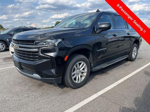 Black 2022 Chevrolet Suburban LT