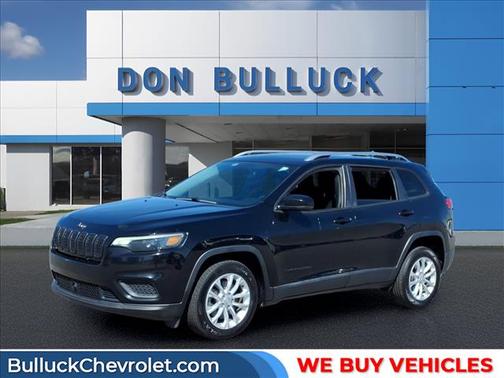 Diamond Black Crystal Pearlcoat 2021 Jeep Cherokee Latitude