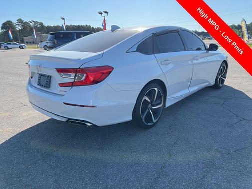 Platinum White Pearl 2020 Honda Accord Sport 1.5T