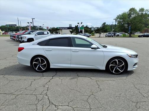 Platinum White Pearl 2020 Honda Accord Sport 1.5T