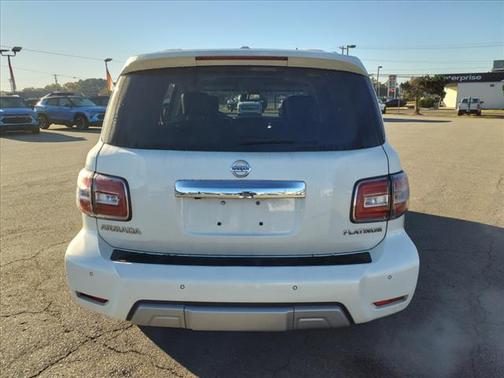 Pearl White 2017 Nissan Armada Platinum