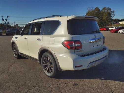 Pearl White 2017 Nissan Armada Platinum