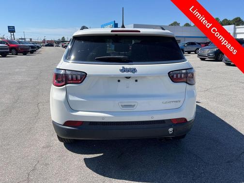 White Clearcoat 2021 Jeep Compass Limited
