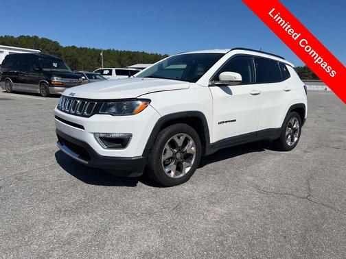 White Clearcoat 2021 Jeep Compass Limited