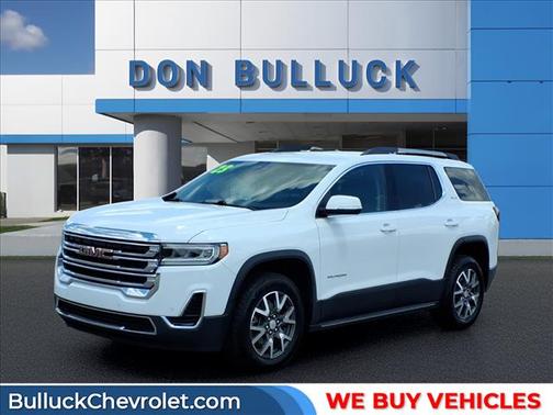 Summit White 2023 GMC Acadia FWD SLE