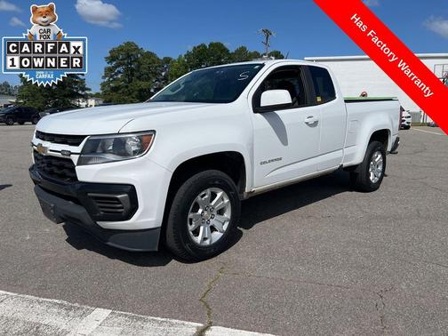 Summit White 2022 Chevrolet Colorado LT