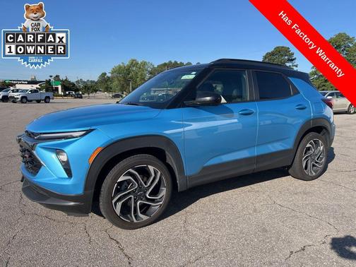 Marina Blue Metallic 2025 Chevrolet Trailblazer RS