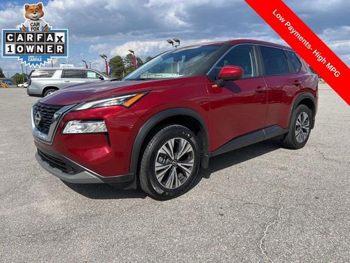 Scarlet Ember Tintcoat 2023 Nissan Rogue SV