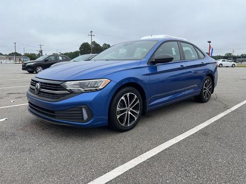 Rising Blue Metallic 2023 Volkswagen Jetta 1.5T Sport