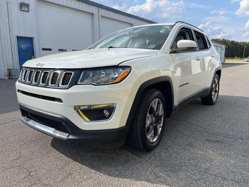 White Clearcoat 2021 Jeep Compass Limited