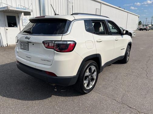 White Clearcoat 2021 Jeep Compass Limited