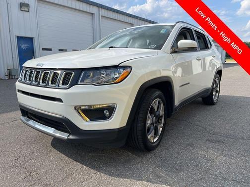 White Clearcoat 2021 Jeep Compass Limited