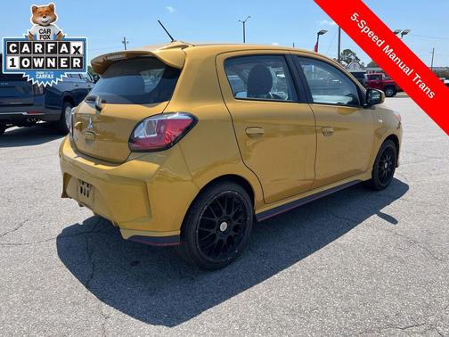 Sand Yellow 2021 Mitsubishi Mirage ES