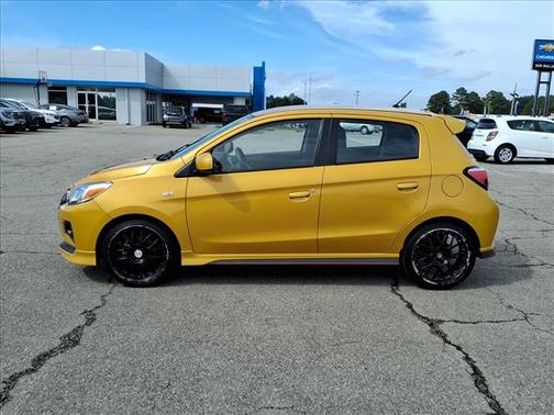 Sand Yellow 2021 Mitsubishi Mirage ES