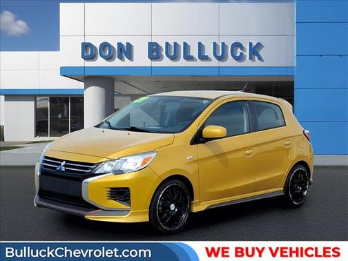 Sand Yellow 2021 Mitsubishi Mirage ES