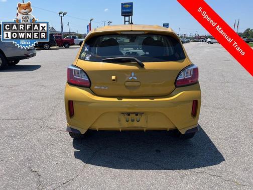 Sand Yellow 2021 Mitsubishi Mirage ES