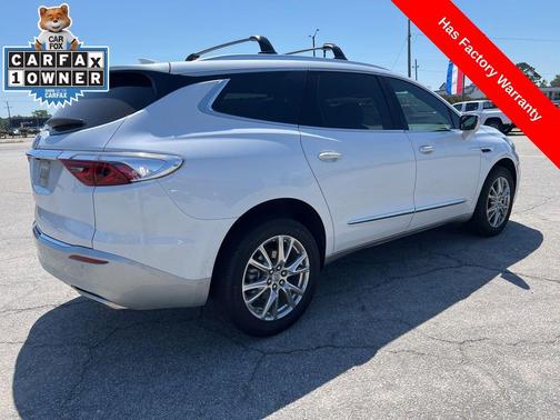 White Frost Tricoat 2023 Buick Enclave Essence FWD