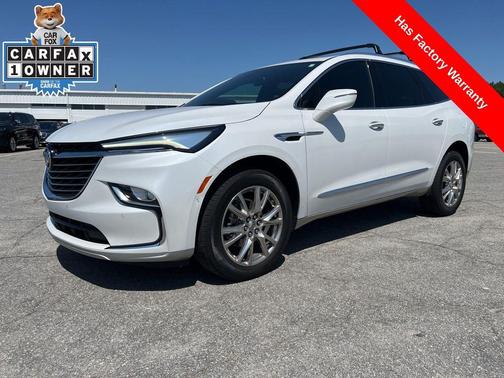 White Frost Tricoat 2023 Buick Enclave Essence FWD