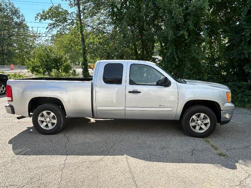Silver 2011 GMC Sierra 1500 SLE