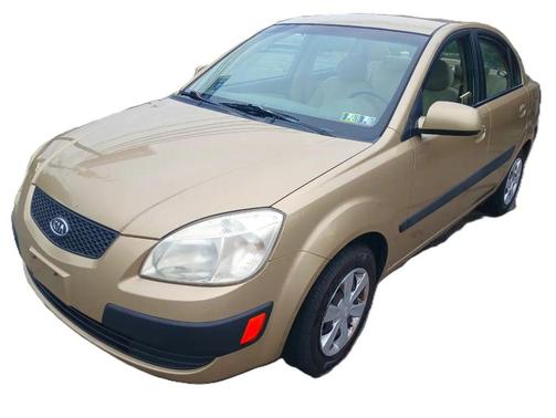Gold 2007 Kia Rio LX