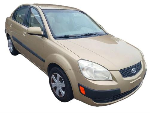 Gold 2007 Kia Rio LX