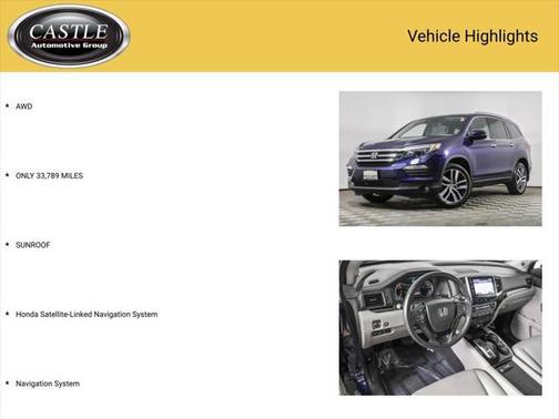 2018 Honda Pilot Touring
